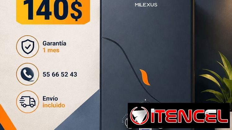 Calentador de Agua a Gas MILEXUS 10L — 140 USD