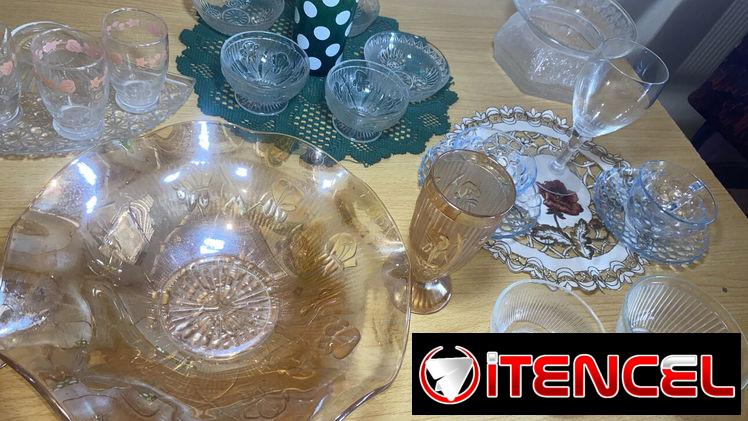 Venta de antigüedades , elefante de porcelana,cristalería antigua y muchas cosas más