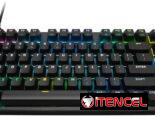 CORSAIR K60 RGB TKL RGB Teclado óptico mecánico. Interruptores OPX – Teclas de policarbonato