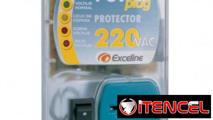 Protector de voltaje 220V y tomacorriente 220V para split y aire acondicionado