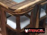 Comedores de madera para lugares pequeños