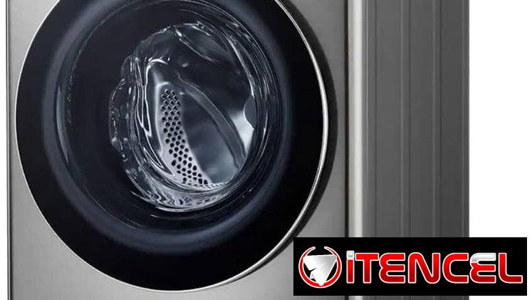 Lavadora automática con secado a vapor kg LG 14 kg