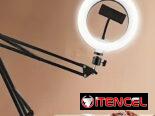 Anillo de Luz LED con Brazo Flexible y Soporte para Teléfono videojuegoshabana.com