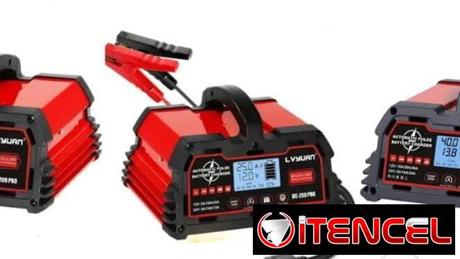 cargador LifePO4 de 12v x 25 amperios
