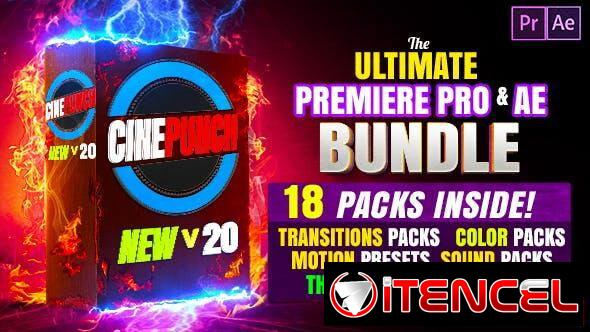🟡 con 250 GB de Contenido ! El épico ULTRA PACK CINEPUNCH  – Footage para Video !