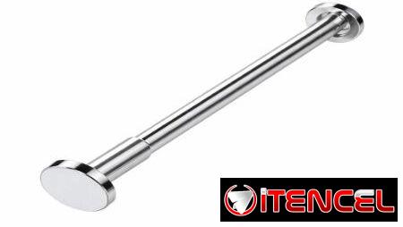 BARRA AJUSTABLE PARA CORTINA DE BAÑO, ENTREGA DE FACTURA. VARIEDAD DE ARTÍCULOS DEL HOGAR, FERRETERÍA, ETC
