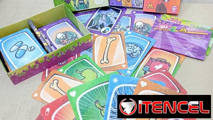 JUEGO DE CARTAS VIRUS