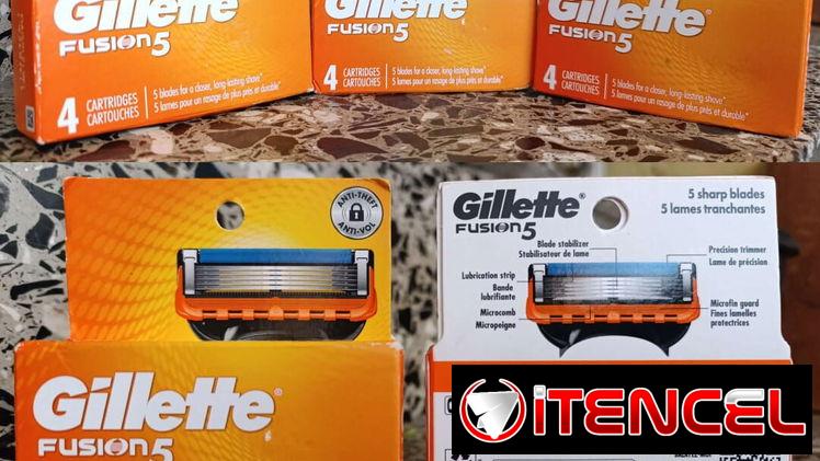cup,mlc, euro ⭐⭐___ repuesto Gillette Fusion5 – 4 unidades // 14 usd o cup …  **5-46996-82