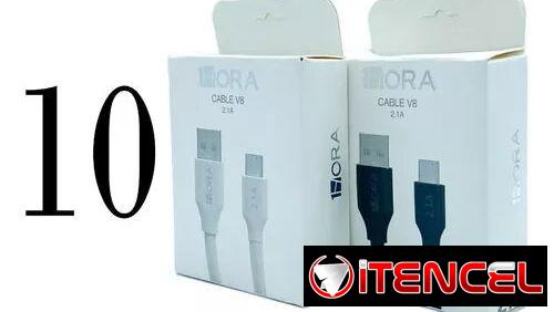 Cables de Datos y Carga, largos! de 2m. iPhone, Tipo C y MicroUsb. Nuevos en su caja de excelente calidad. 52419568