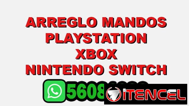 SERVICIO DE ARREGLO DE MANDOS PARA CONSOLAS XBOX, PLAYSTATION Y NINTENDO SWITCH. SUSTITUCION DE PIEZAS DAñADAS X NUEVAS