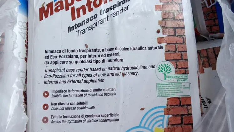 Masilla para paredes exteriores