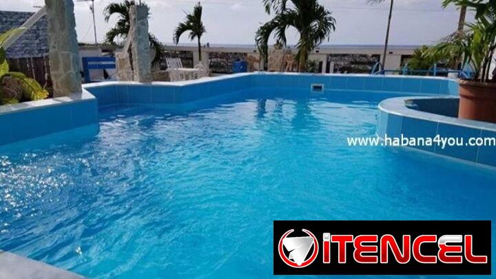 Penthouse disponible en la playa de Guanabo con mesa de billar, piscina y jacuzzi, WhatsApp+53 52463651 🌴