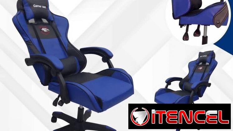 Sillas gaming sin reposapies,con espaldar reclinable,nueva