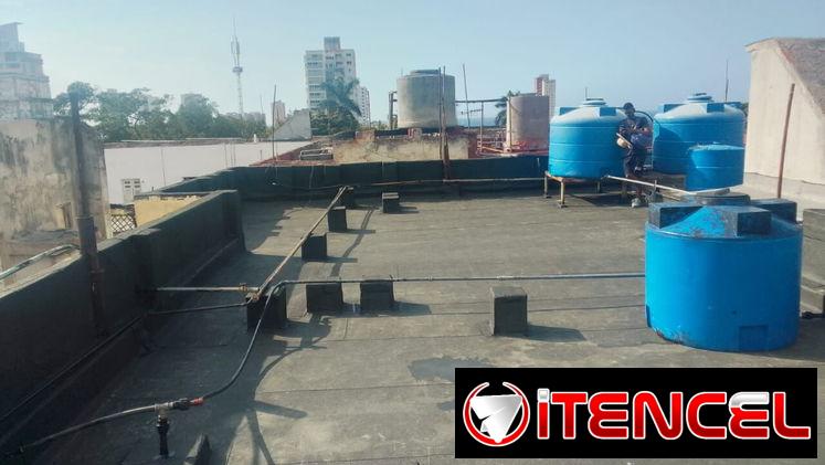 Monta y reparación de manta de techo Brigada Élite TCP