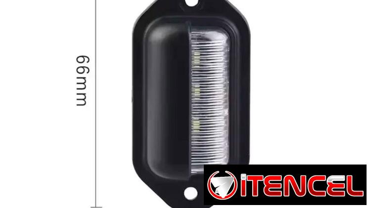 Lámpara para uso de luz de chapa o luz de ciudad. 12V ( 8 USD)