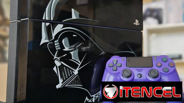 🔵 PS4 FAT Edición Darth Vader