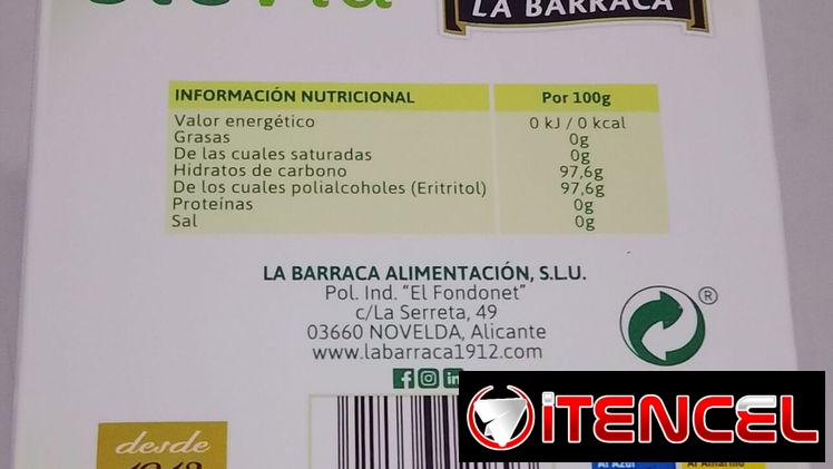 Edulcorante de STEVIA 💥PACK x 60uds💥