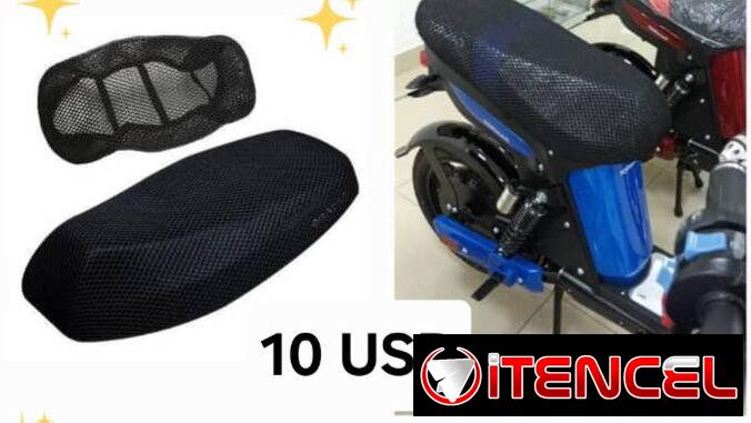 Forros de maya para asientos de bicimotos, motos
