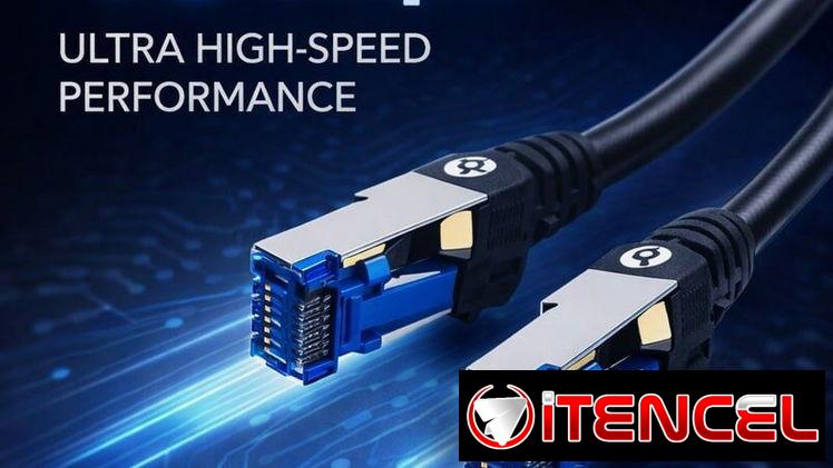 📞53884600.🎇 PowerLab Cable Ethernet Cat8 10FT Alta Velocidad 40Gbps🎇 Mensajería disponible.🚴