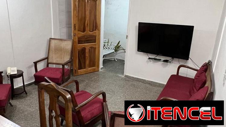 Renta fija de apartamento 2 hab. en el Vedado