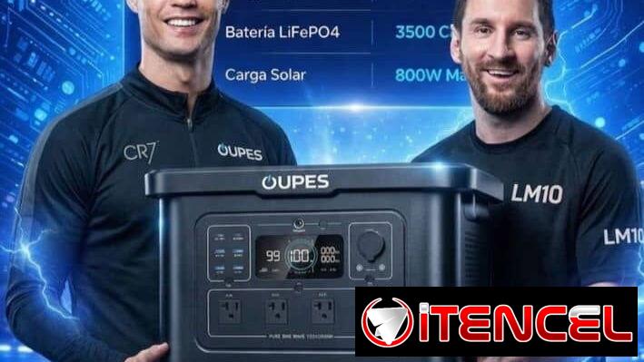 Estacion de energia o Planta electrica OUPES. MEJOR PRECIO IMPOSIBLE ‼️‼️ Somos 1ra mano  *2400W   850 USD 💸