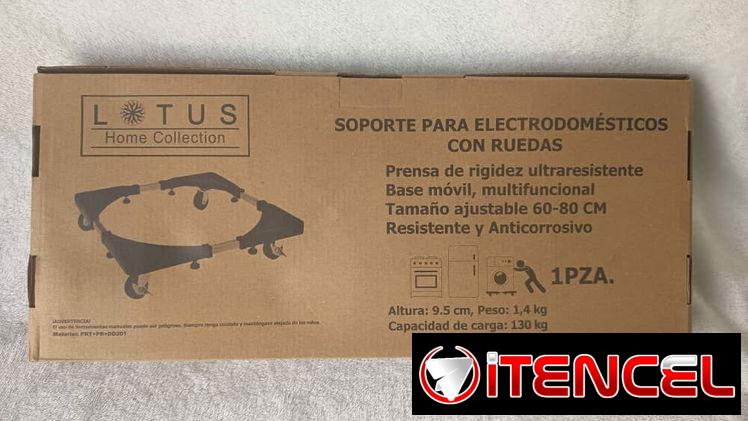 Soporte con Ruedas para Electrodomésticos Lotus (cv)