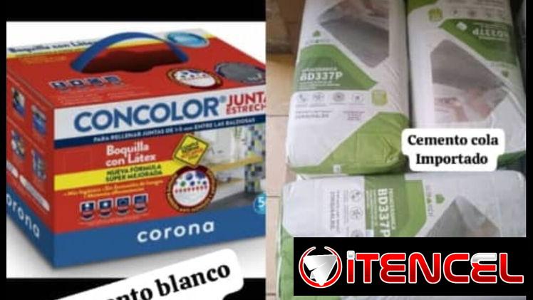 💥💥Cemento cola y cemento blanco ,cellado importado maxima calidad