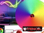 Cintas neon flex RGB CON sus accesorios. Nuevas, múltiples colores