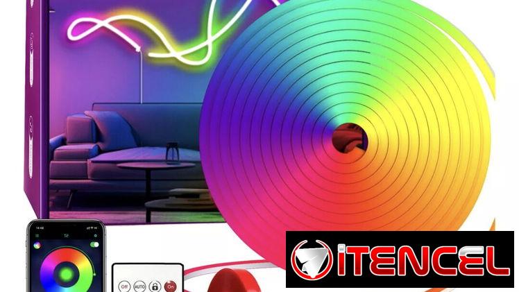 Cintas neon flex RGB CON sus accesorios. Nuevas, múltiples colores