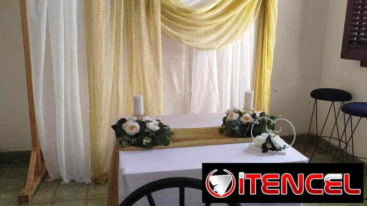 Decoración de bodas sencillas y hermosas en casa