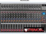 consola mezcladora de 12 canales