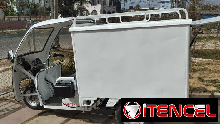 🛺⚡ TRICICLO ELÉCTRICO AINSITEC CON CABINA ⚡🛺