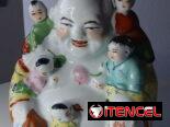 Juego de 3 piezas de Porcelana china – Budas de diferentes tamaños. Oferta si compra el lote completo
