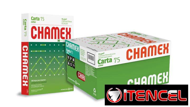 Paquete de Hojas Resma 75 g/m² CHAMEX BRIO Tipo Carta 58483450