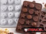 Moldes de silicona para hacer deliciosos bombones