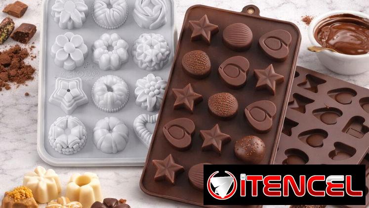 Moldes de silicona para hacer deliciosos bombones