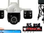 Camaras de seguridad IP-WIFI DE 3 lentes y bombillos