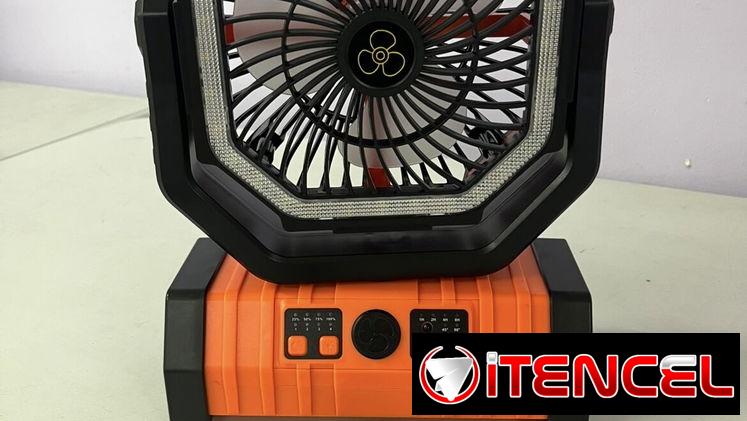 Ventilador lámpara y Powerbank de20000mAh
