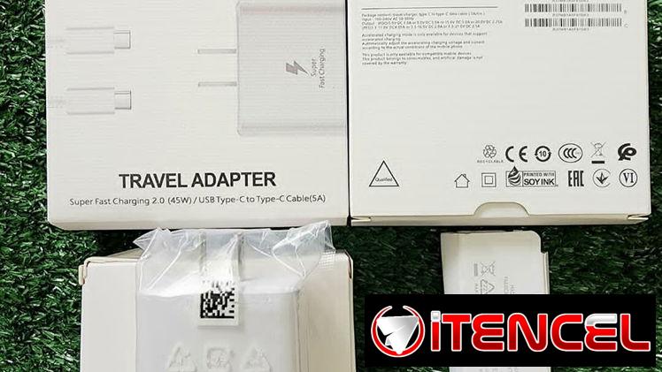 Cargador 45w Ultra rapida Nuevo sellado
