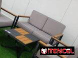 Juegos de terraza de estructura metálica