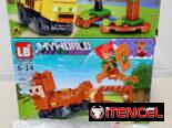 Bloques de minecraft y lego