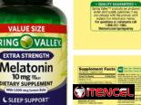 Pastillas de Melatonina apoyo para el sueño de 10mg pomos de 120 y 240 tabletas