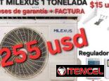 Split Milexus 1T con 6 meses de garantía (factura -mensajeria) 53220916