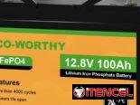 Inversor 4000w – 5000w ,Bateria Litio 12v 100ah, Controlador Solar 50a, Cargador 12v 20a – 25a, Transfer Automático 110v