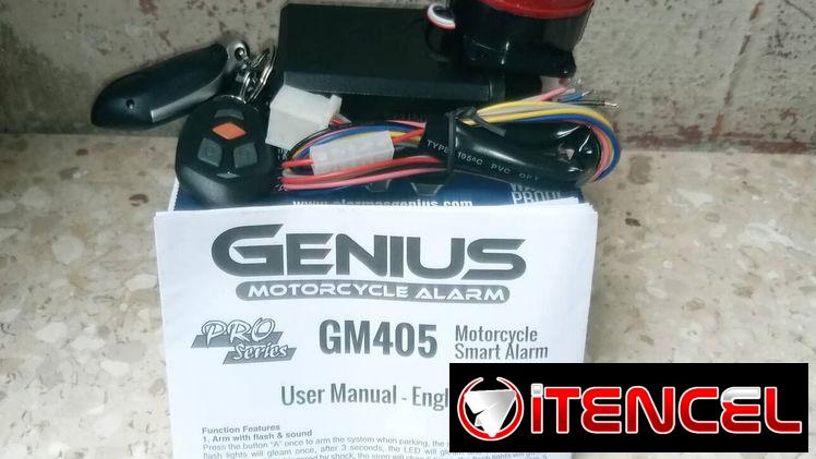 Alarma Genius para todo tipo d  motos