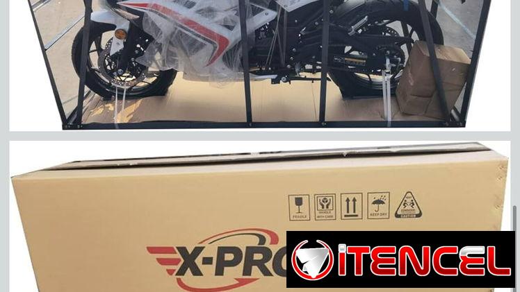 Moto x-pro 250cc nueva en su caja en Cuba tiene sus papeles de entrada aún sin chapa (porque no hay )