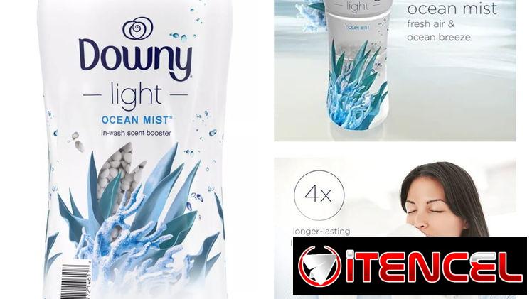 Perlas downy y Gain formato de 1.13kg el más grande, buen olor para su ropa