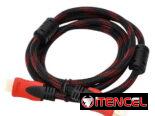 Cable enmallado HDMI a HDMI (HD Resolución 1920x1080p) de 3m. Nuevo en 5000 CUP