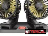 Ventilador Doble, nuevo de auto carro, de buen tamaño y buen tiro de aire