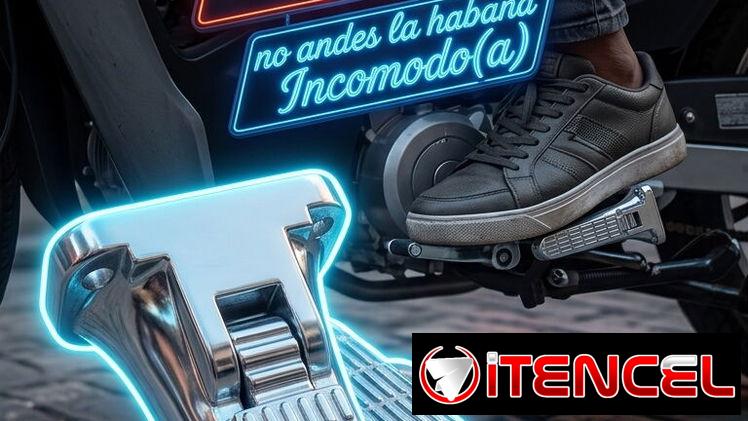 REPOZAPIES DE ALUMINIO RETRAIBLES ORIGINALES PARA BICI MOTOS O MOTOS GRANDES O ESTANDARS en $ 6️⃣0️⃣0️⃣0️⃣ cup el par!!!